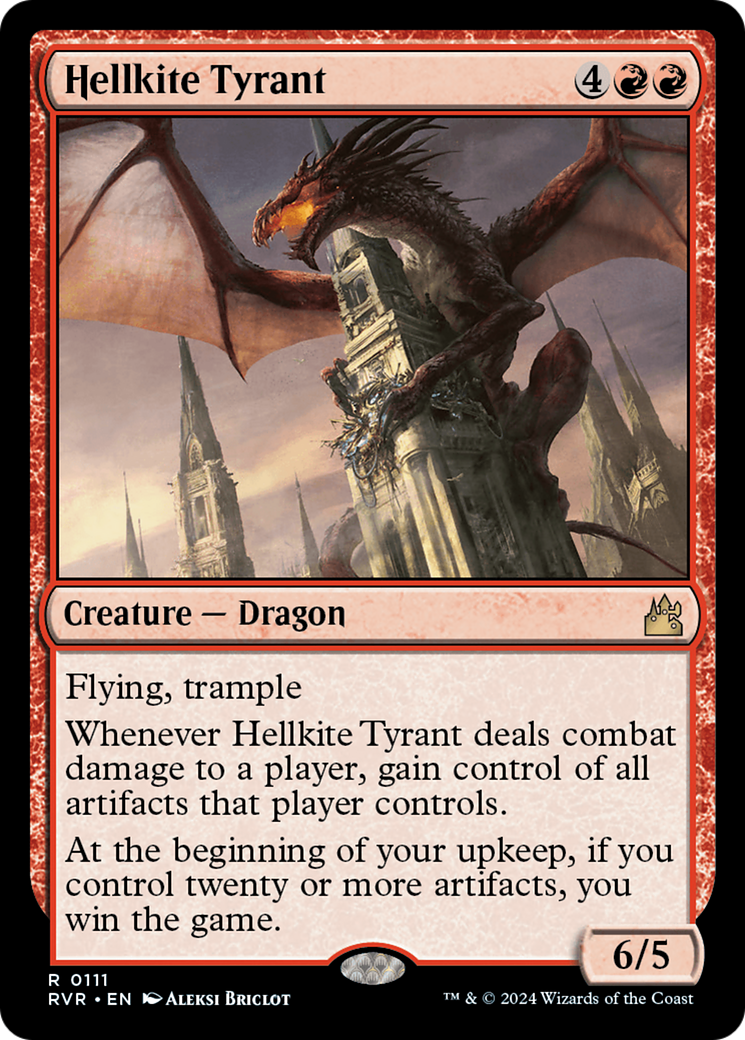 Hellkite Tyrant [Ravnica Remastered] | Lots Moore NSW