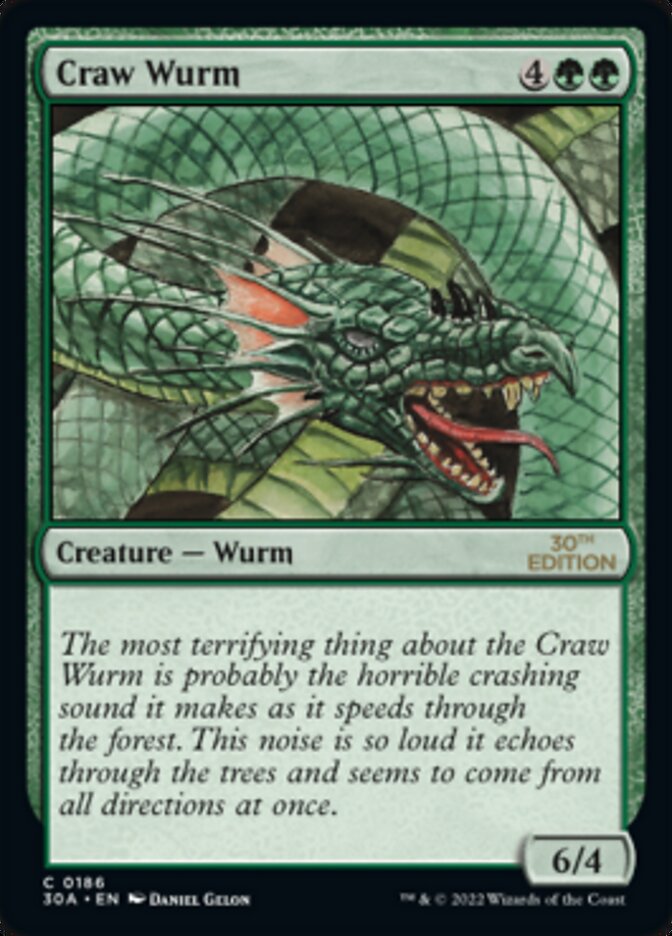 Craw Wurm [30th Anniversary Edition] | Lots Moore NSW