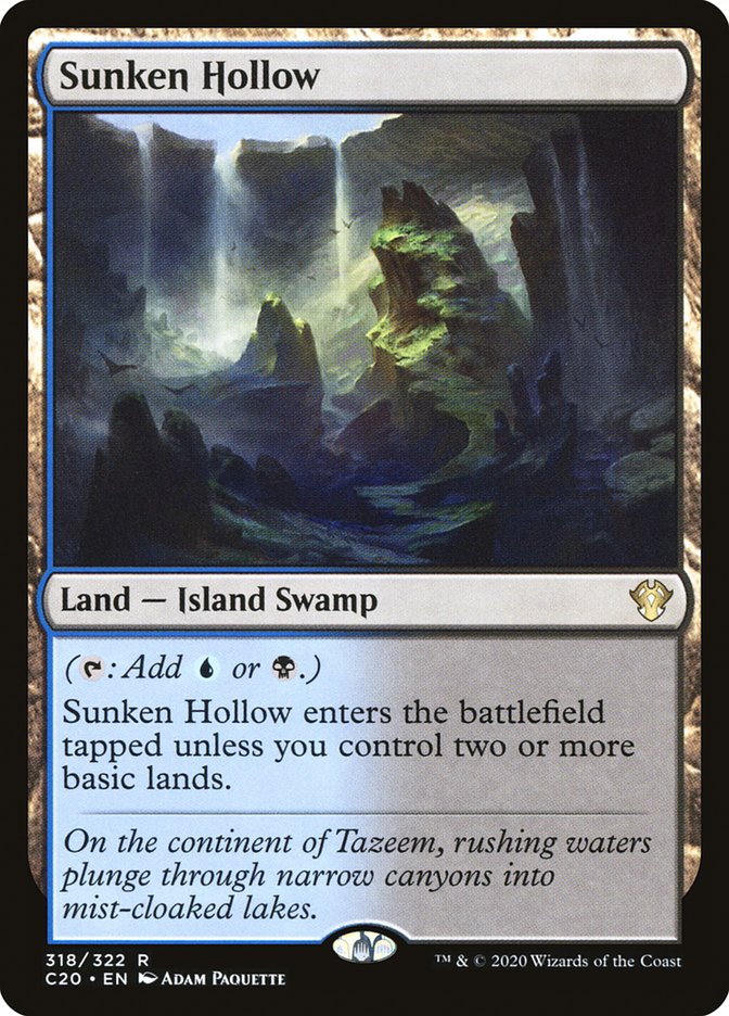 Sunken Hollow [Commander 2020] | Lots Moore NSW