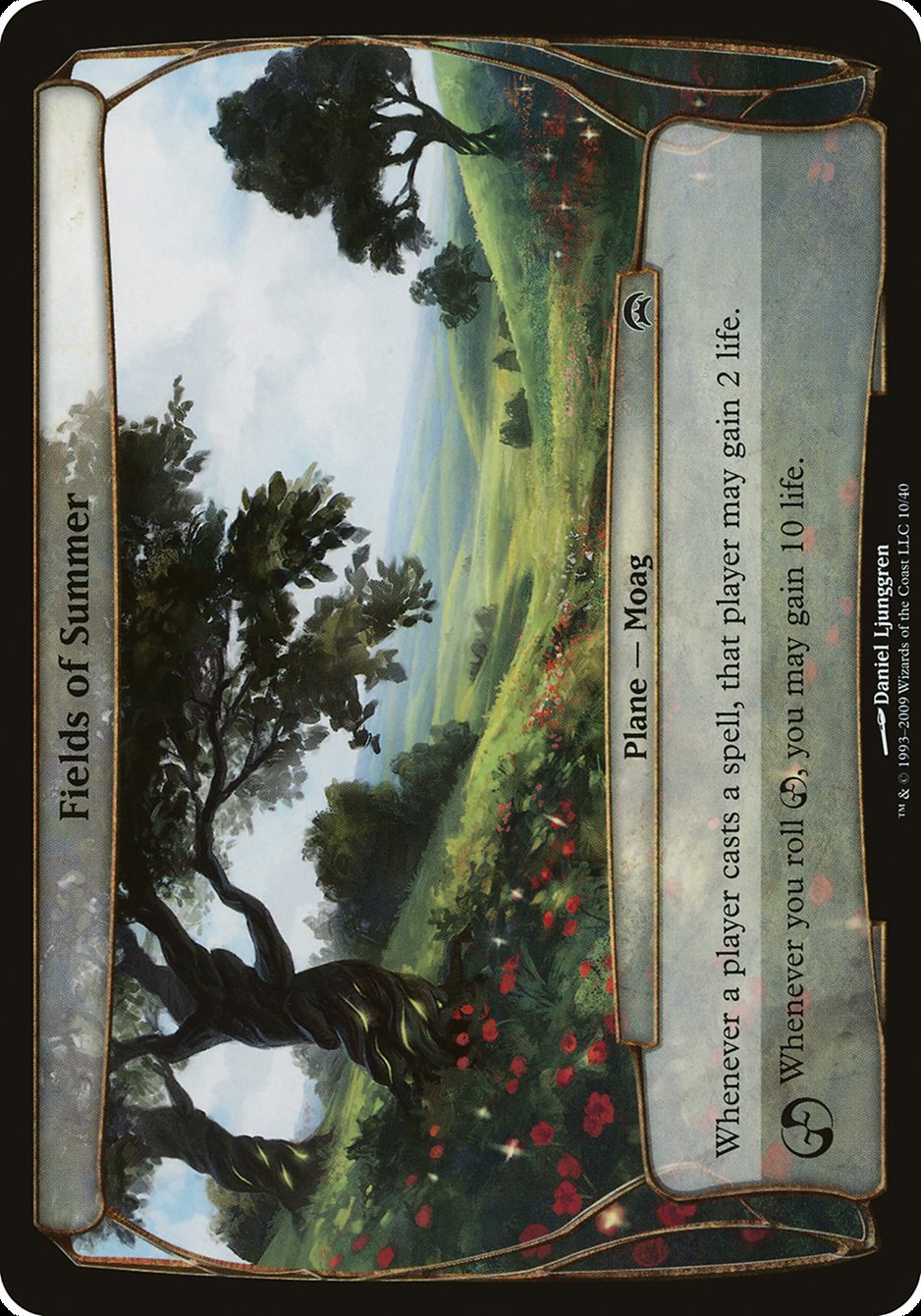 Fields of Summer (Planes) [Planechase Planes] | Lots Moore NSW