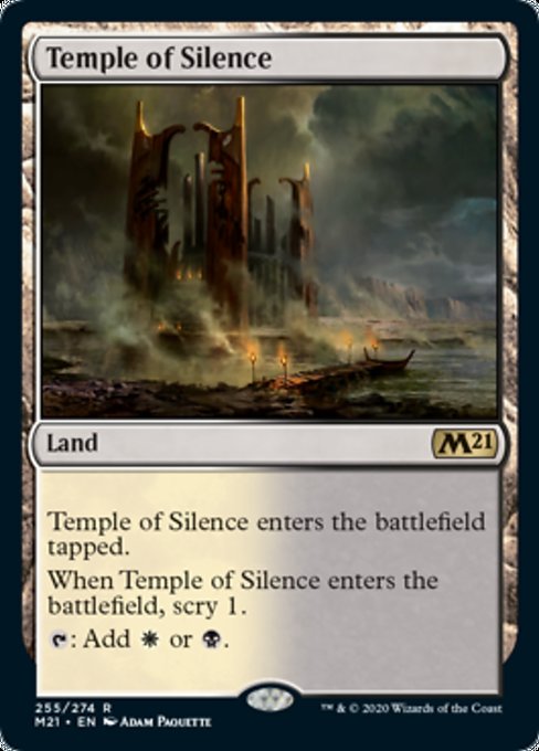Temple of Silence [Core Set 2021] | Lots Moore NSW