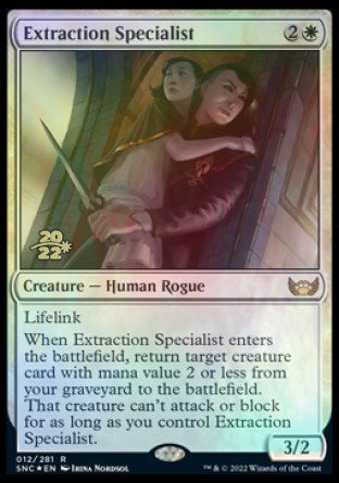 Extraction Specialist [Streets of New Capenna Prerelease Promos] | Lots Moore NSW