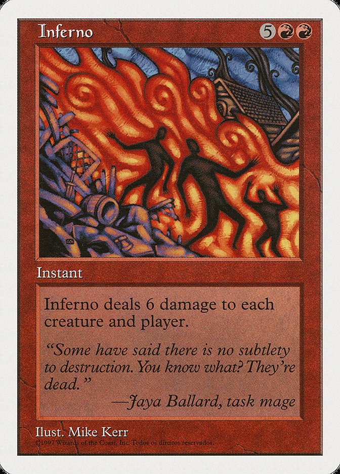 Inferno (Portuguese Copyright) [Fifth Edition] | Lots Moore NSW