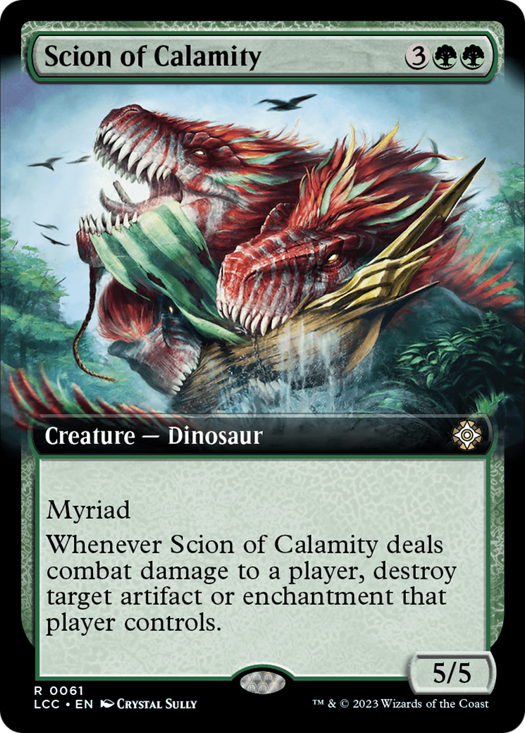 Scion of Calamity (Extended Art) [The Lost Caverns of Ixalan Commander] | Lots Moore NSW