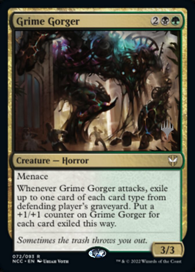 Grime Gorger (Promo Pack) [Streets of New Capenna Commander Promos] | Lots Moore NSW