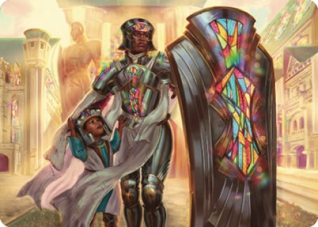 Guardian of New Benalia Art Card [Dominaria United Art Series] | Lots Moore NSW
