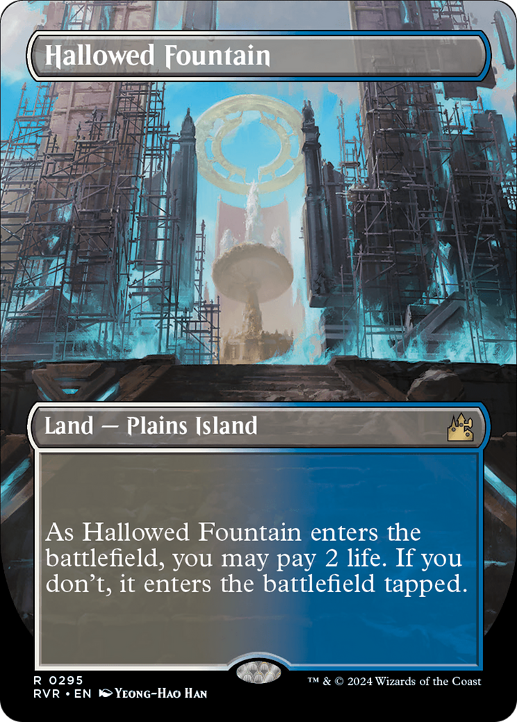 Hallowed Fountain (Borderless) [Ravnica Remastered] | Lots Moore NSW