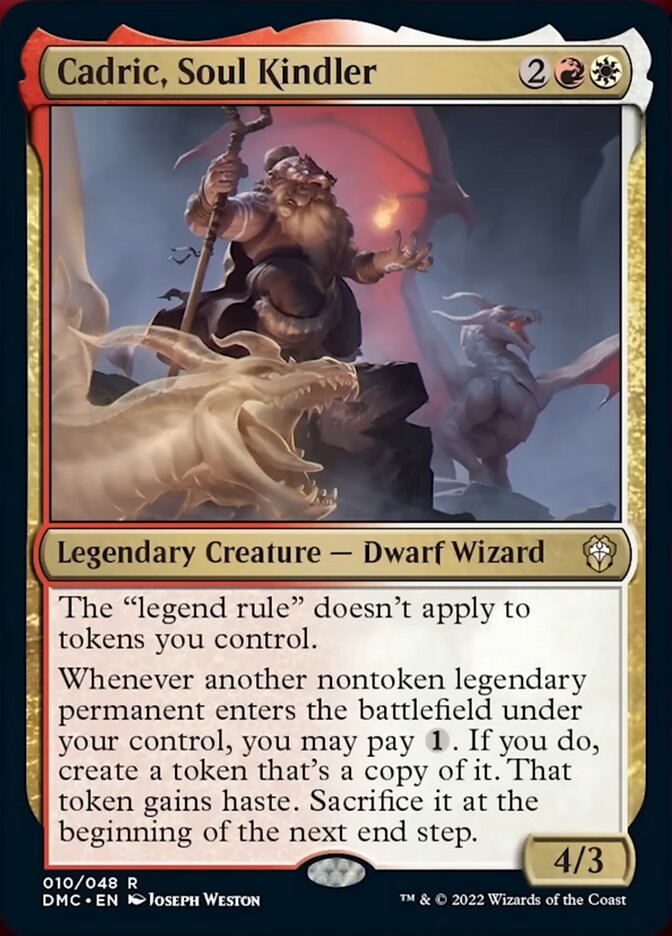 Cadric, Soul Kindler [Dominaria United Commander] | Lots Moore NSW