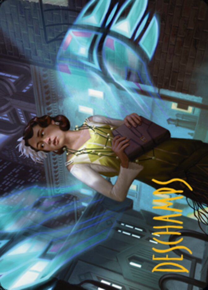 Giada, Font of Hope 1 Art Card (Gold-Stamped Signature) [Streets of New Capenna Art Series] | Lots Moore NSW