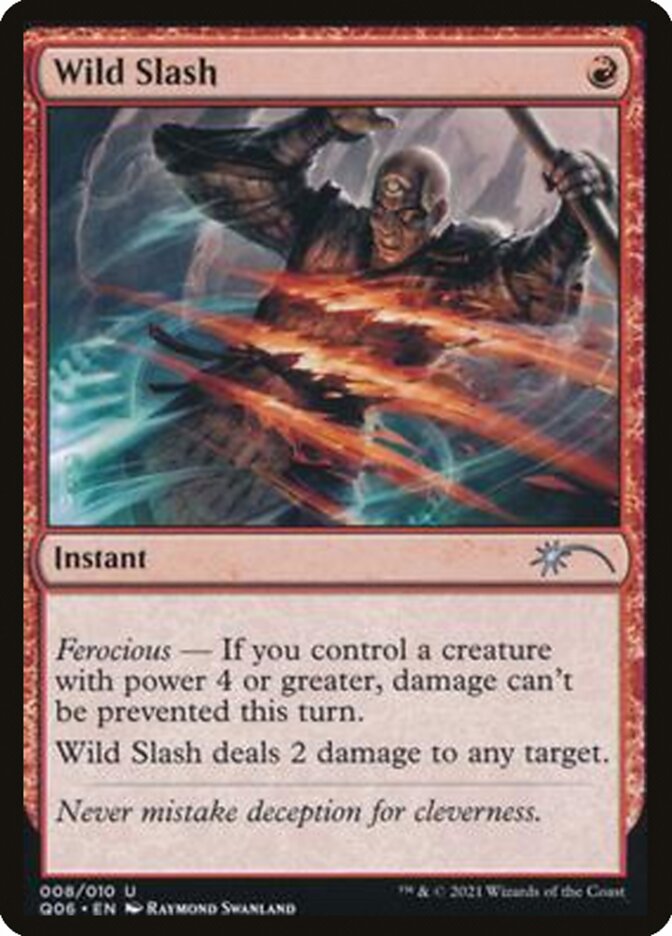 Wild Slash [Pioneer Challenger Decks 2021] | Lots Moore NSW