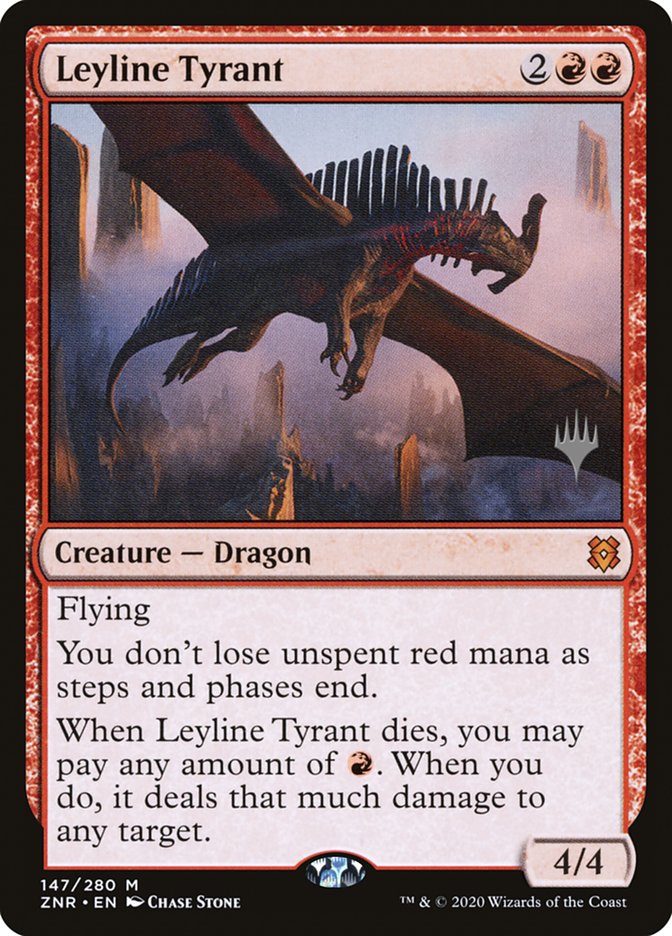 Leyline Tyrant (Promo Pack) [Zendikar Rising Promos] | Lots Moore NSW