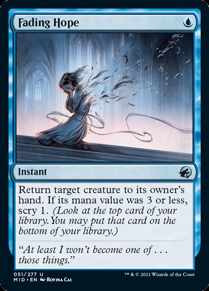 Fading Hope [Innistrad: Midnight Hunt] | Lots Moore NSW