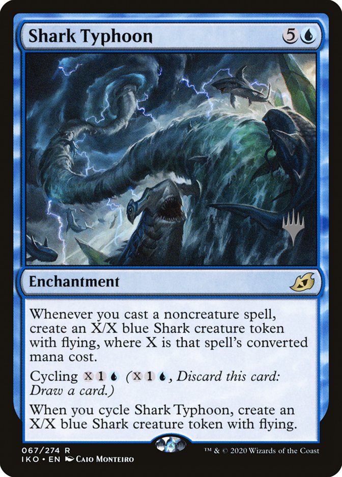 Shark Typhoon (Promo Pack) [Ikoria: Lair of Behemoths Promos] | Lots Moore NSW