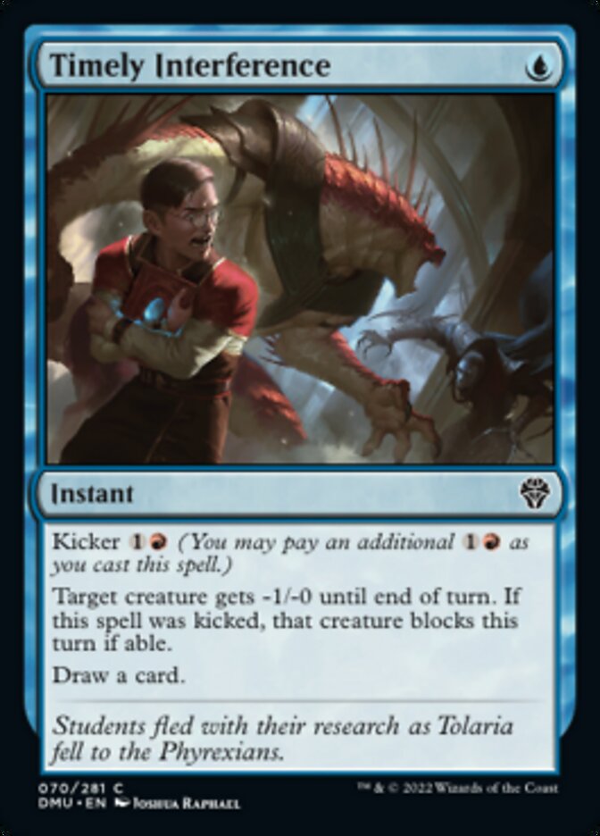 Timely Interference [Dominaria United] | Lots Moore NSW