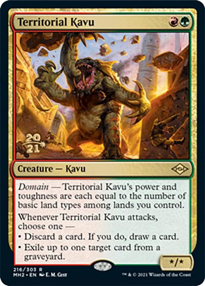 Territorial Kavu [Modern Horizons 2 Prerelease Promos] | Lots Moore NSW