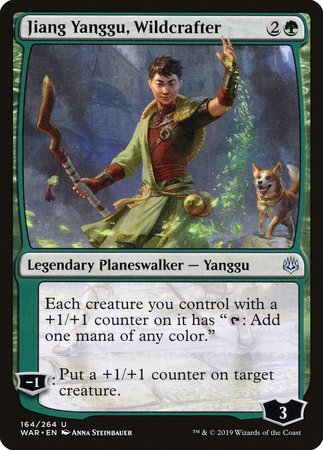 Jiang Yanggu, Wildcrafter [War of the Spark] | Lots Moore NSW