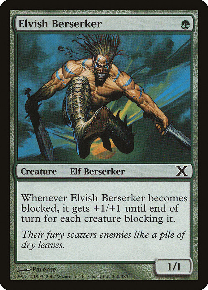 Elvish Berserker [Tenth Edition] | Lots Moore NSW