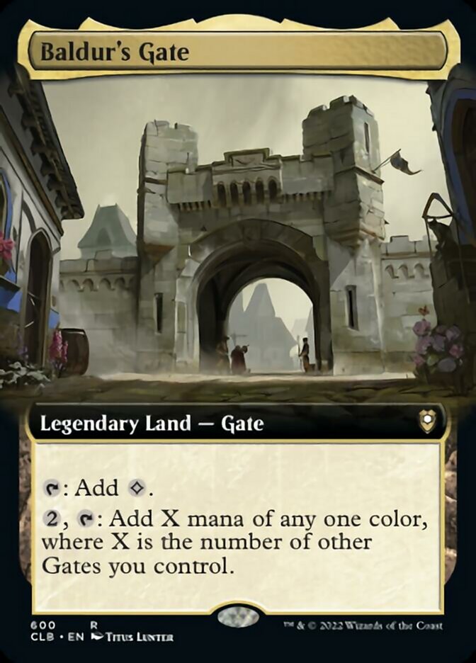 Baldur's Gate (Extended Art) [Commander Legends: Battle for Baldur's Gate] | Lots Moore NSW