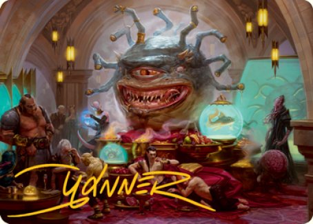 Xanathar, Guild Kingpin Art Card (Gold-Stamped Signature) [Dungeons & Dragons: Adventures in the Forgotten Realms Art Series] | Lots Moore NSW