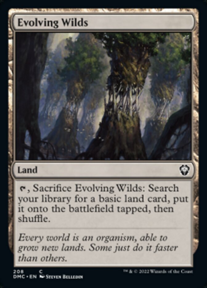 Evolving Wilds [Dominaria United Commander] | Lots Moore NSW