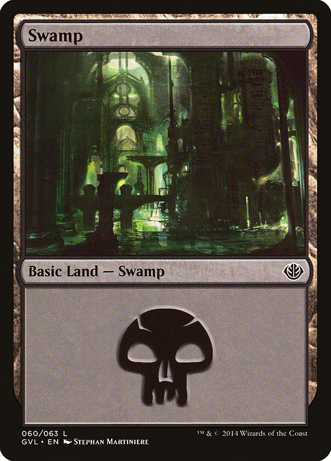 Swamp (60) (Garruk vs. Liliana) [Duel Decks Anthology] | Lots Moore NSW