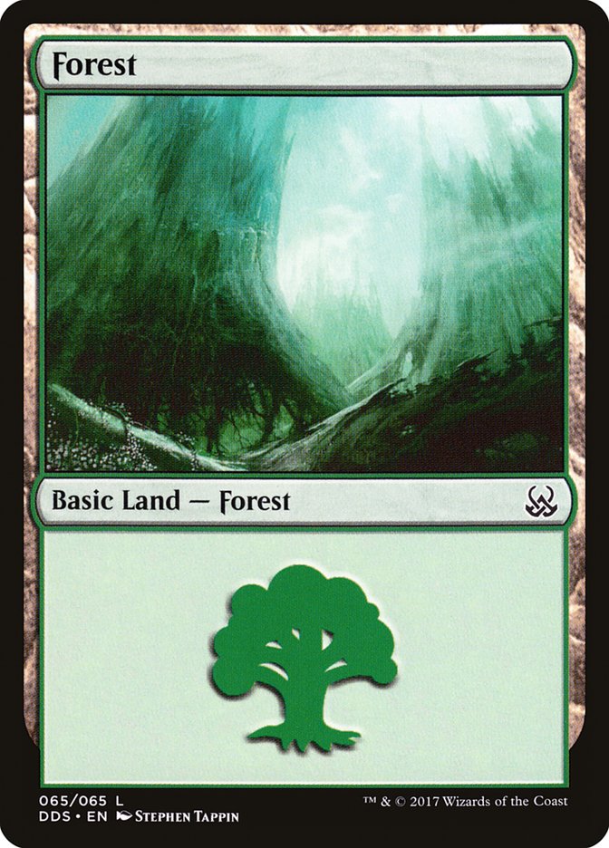 Forest (65) [Duel Decks: Mind vs. Might] | Lots Moore NSW