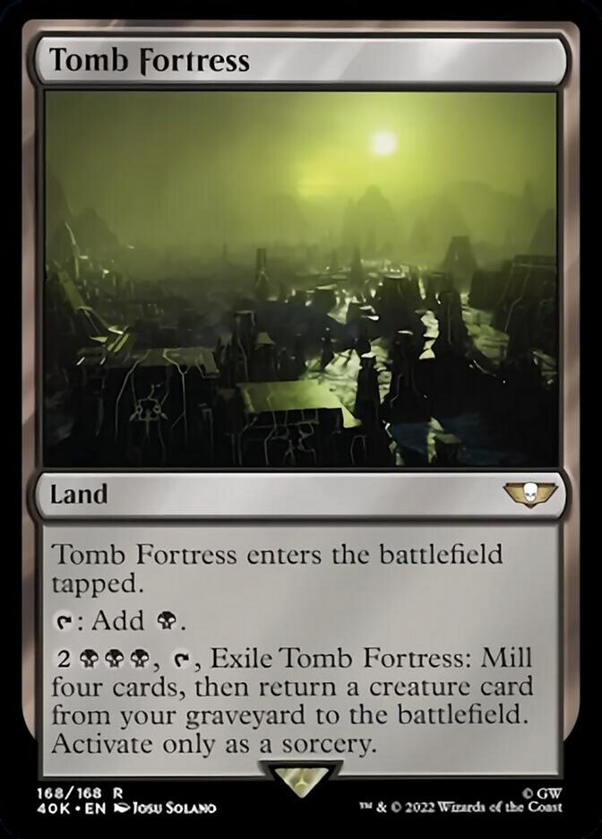 Tomb Fortress (Surge Foil) [Universes Beyond: Warhammer 40,000] | Lots Moore NSW