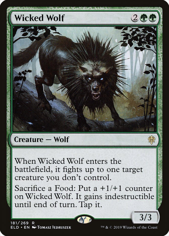 Wicked Wolf [Throne of Eldraine] | Lots Moore NSW