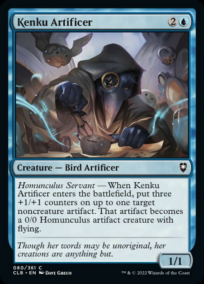 Kenku Artificer [Commander Legends: Battle for Baldur's Gate] | Lots Moore NSW