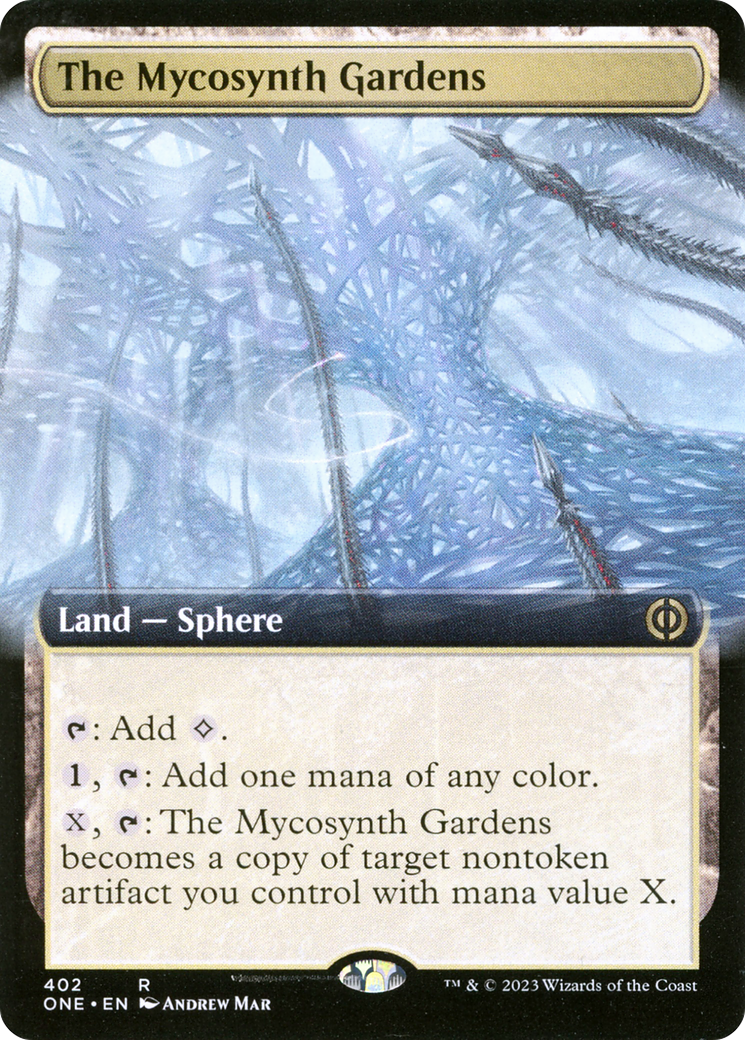 The Mycosynth Gardens (Extended Art) [Phyrexia: All Will Be One] | Lots Moore NSW