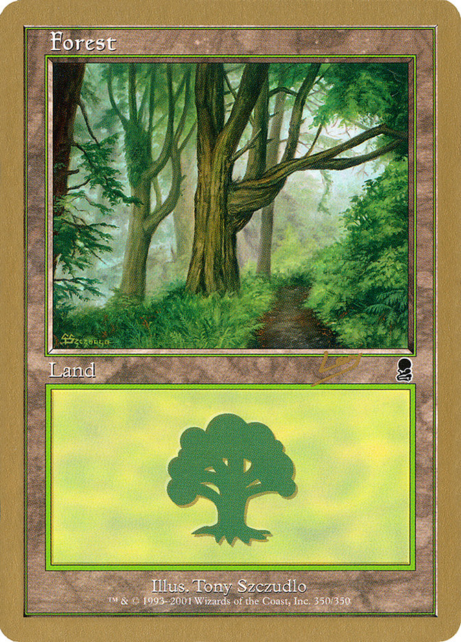 Forest (rl350) (Raphael Levy) [World Championship Decks 2002] | Lots Moore NSW