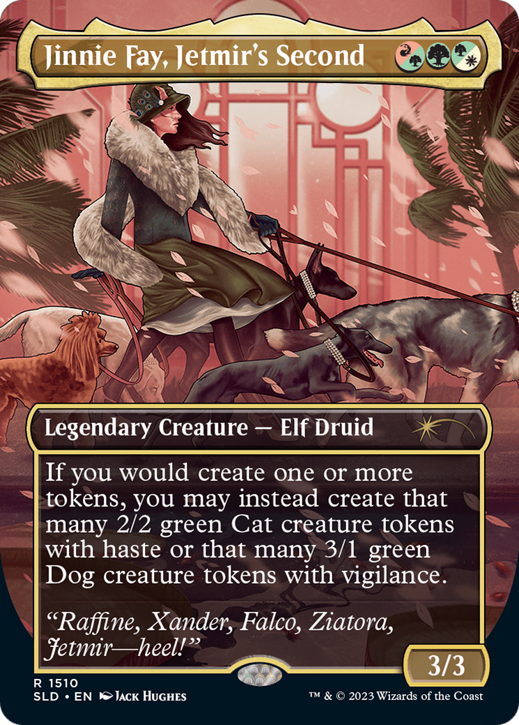 Jinnie Fay, Jetmir's Second // Jinnie Fay, Jetmir's Second [Secret Lair Commander Deck: Raining Cats and Dogs] | Lots Moore NSW