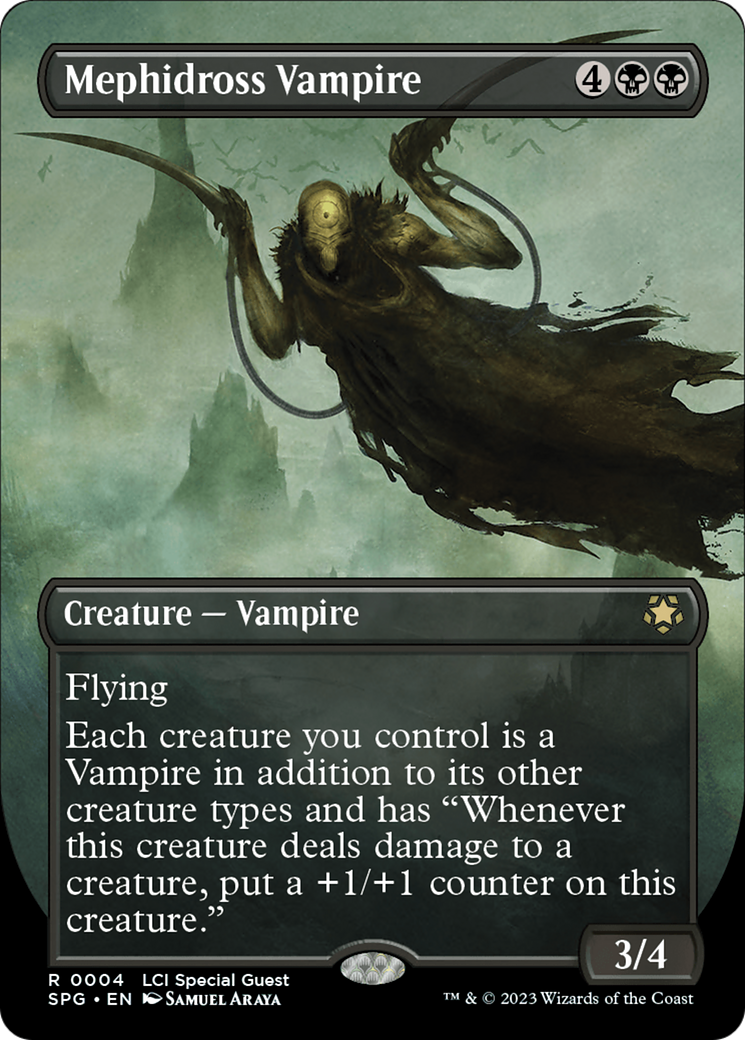 Mephidross Vampire (Borderless) [The Lost Caverns of Ixalan Special Guests] | Lots Moore NSW
