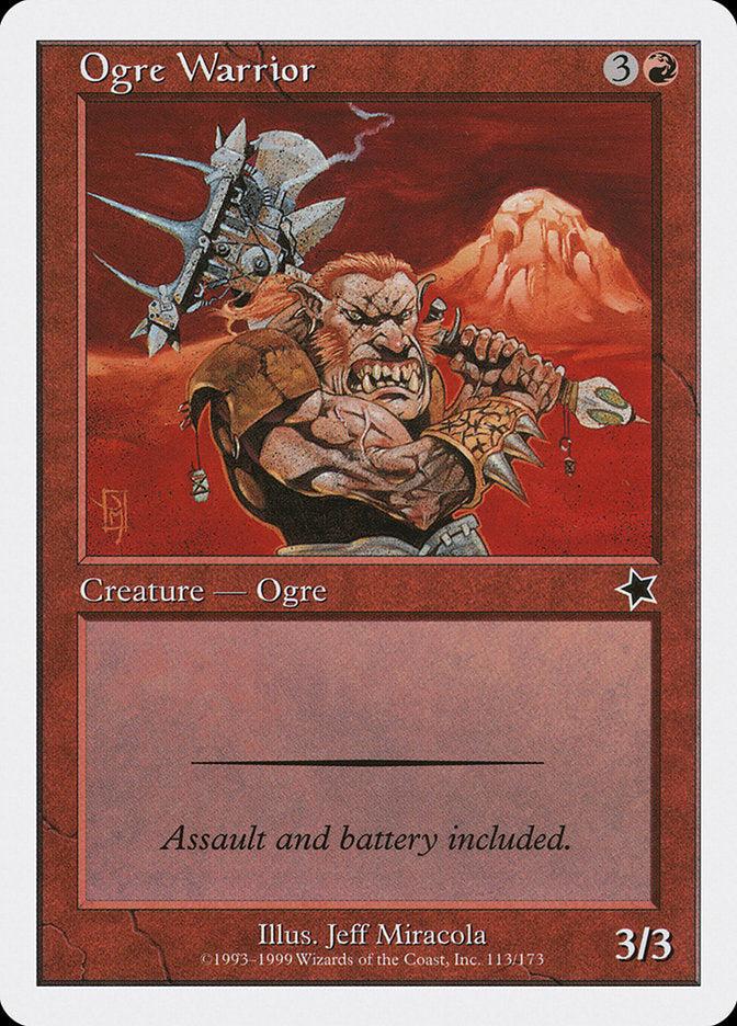 Ogre Warrior [Starter 1999] | Lots Moore NSW