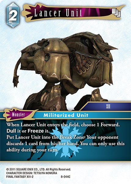 Lancer Unit [Opus VIII] | Lots Moore NSW