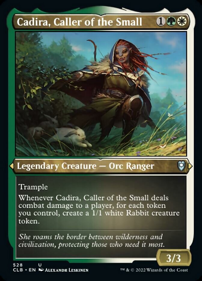 Cadira, Caller of the Small (Foil Etched) [Commander Legends: Battle for Baldur's Gate] | Lots Moore NSW