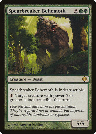 Spearbreaker Behemoth [Shards of Alara] | Lots Moore NSW