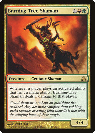 Burning-Tree Shaman [Guildpact] | Lots Moore NSW