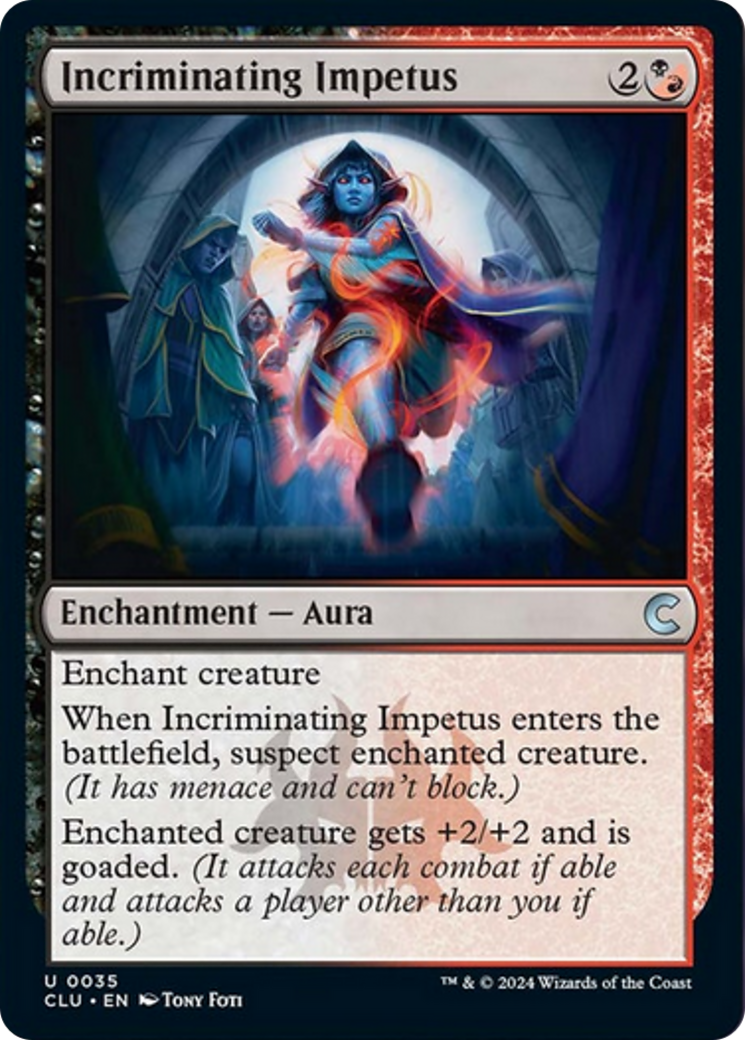 Incriminating Impetus [Ravnica: Clue Edition] | Lots Moore NSW