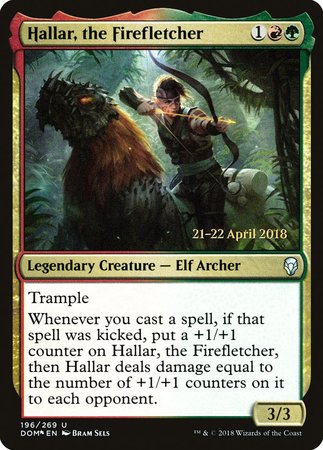 Hallar, the Firefletcher [Dominaria Promos] | Lots Moore NSW