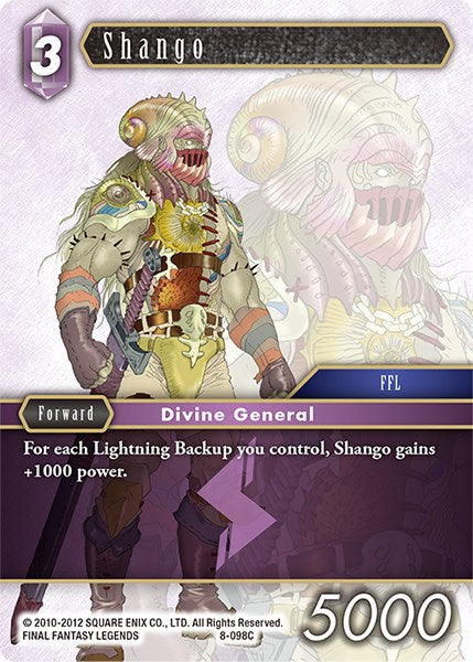 Shango [Opus VIII] | Lots Moore NSW