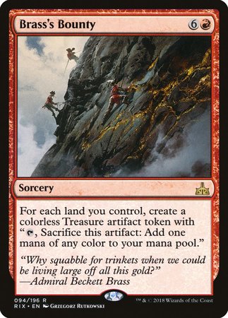 Brass's Bounty [Rivals of Ixalan] | Lots Moore NSW