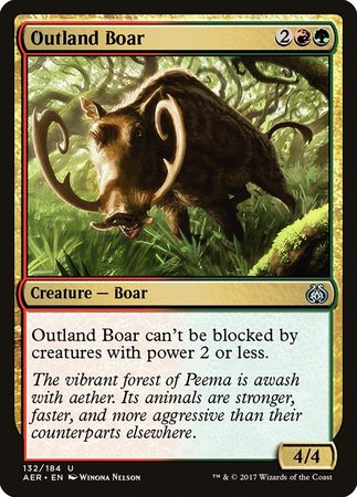 Outland Boar [Aether Revolt] | Lots Moore NSW