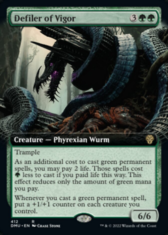 Defiler of Vigor (Extended Art) [Dominaria United] | Lots Moore NSW
