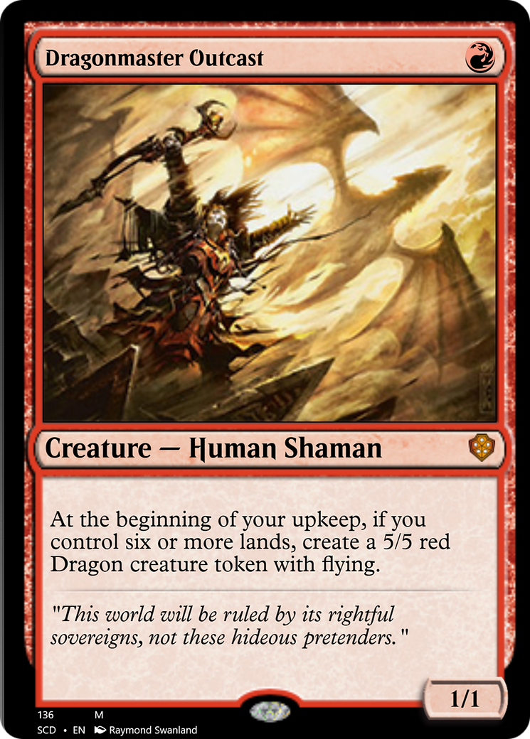 Dragonmaster Outcast [Starter Commander Decks] | Lots Moore NSW