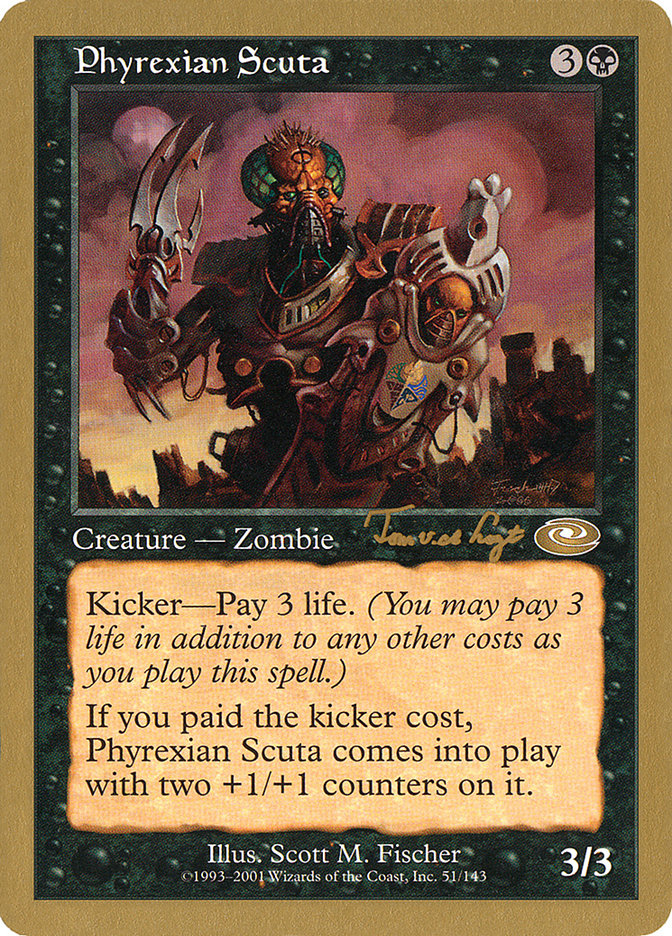 Phyrexian Scuta (Tom van de Logt) [World Championship Decks 2001] | Lots Moore NSW