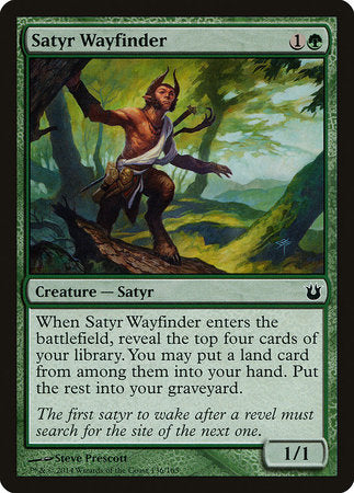 Satyr Wayfinder [Born of the Gods] | Lots Moore NSW