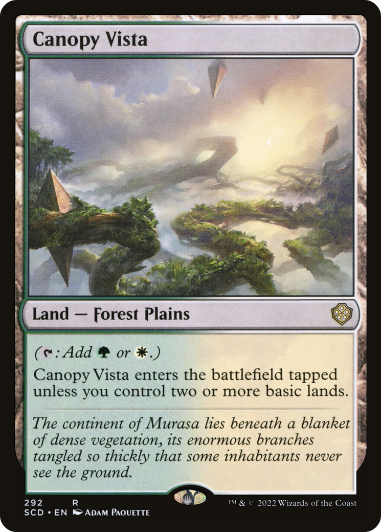 Canopy Vista [Starter Commander Decks] | Lots Moore NSW