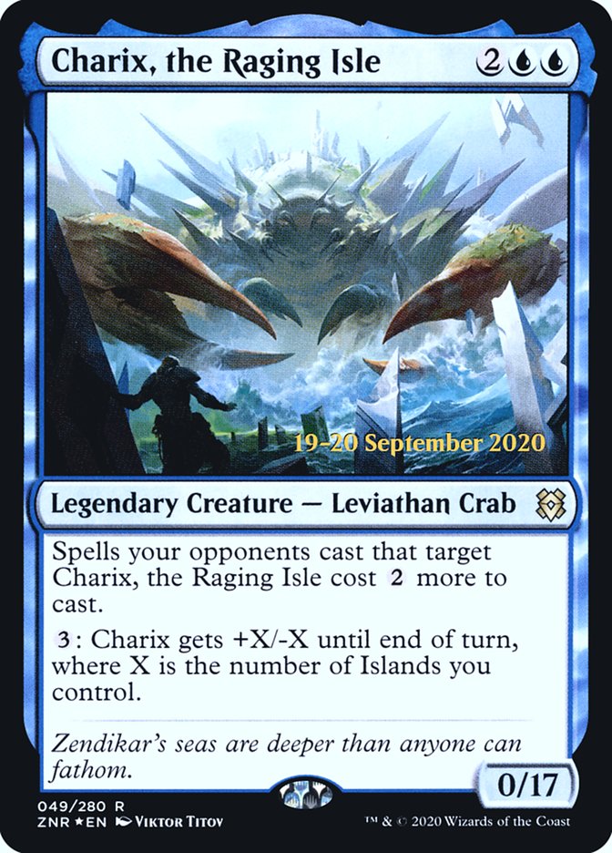 Charix, the Raging Isle  [Zendikar Rising Prerelease Promos] | Lots Moore NSW