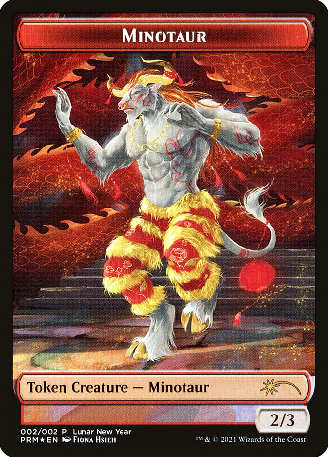 Minotaur Token [Year of the Ox 2021] | Lots Moore NSW